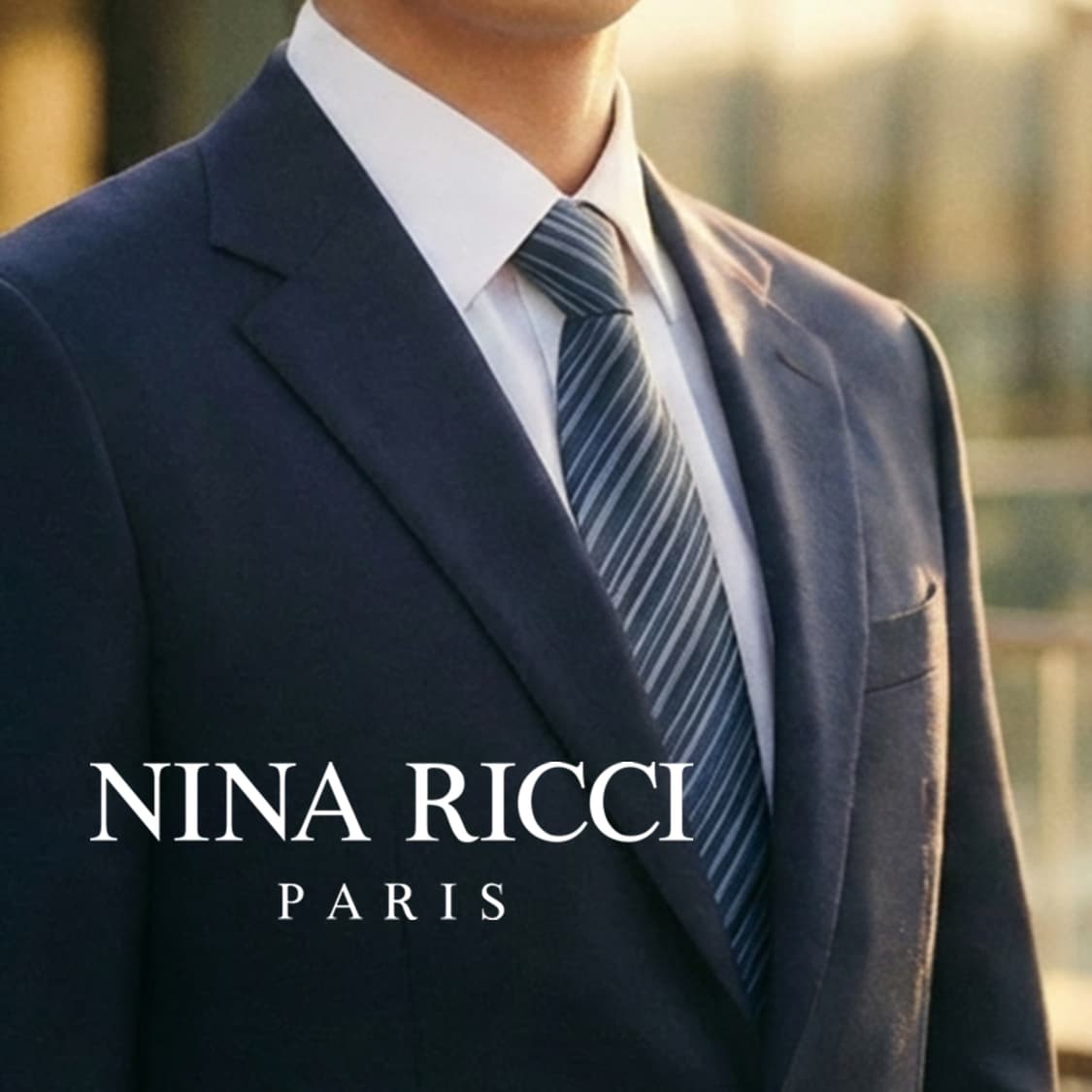 니나리치 실크 네이비 스트라이프 넥타이 9.5cm A+등급 K2382
 상품이미지1