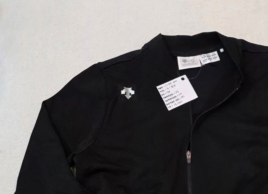 (여성) DESCENTE [데상트] 크롭 져지 상품이미지4