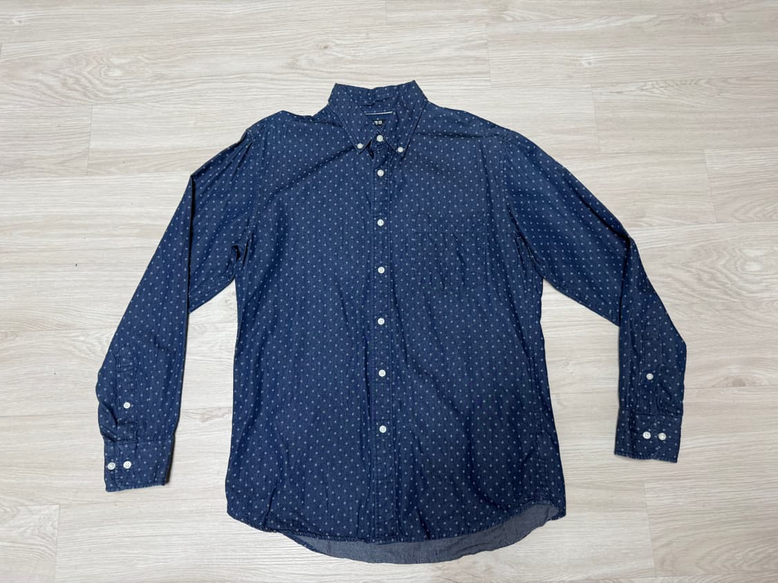 [M] 유니클로 남성 체크/스트라이프 5종 셔츠 상품이미지4