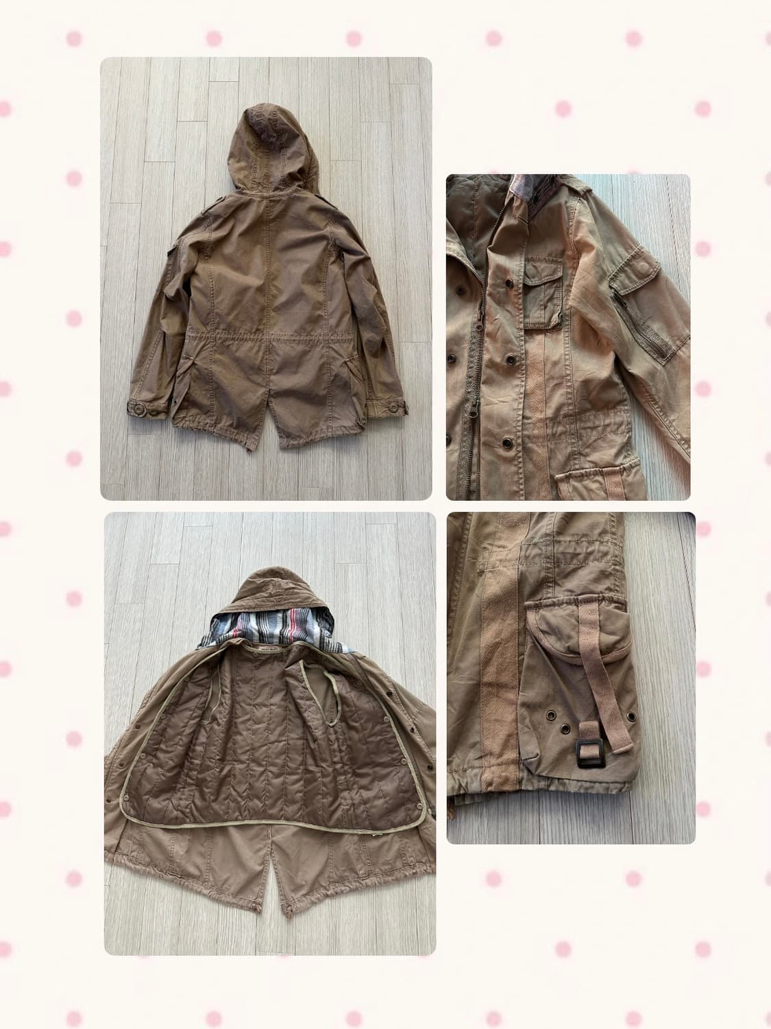 jpn 야상자켓 아우터 히피 스즈코 하구미 괴짜 핀터깔 상품이미지7