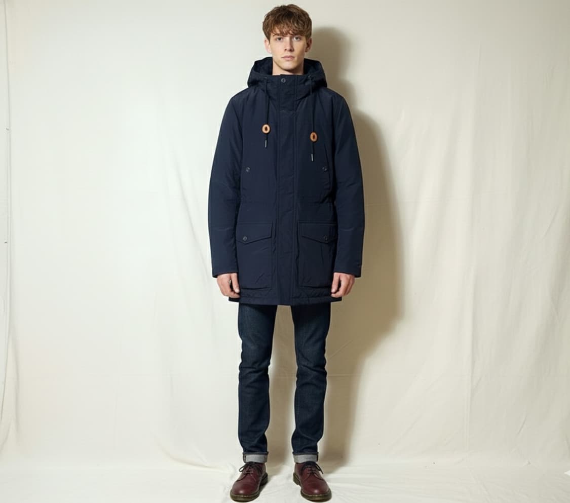 Calvin Klein CKJ 캘빈클라인 덕다운 N3B 야상 L 상품이미지1