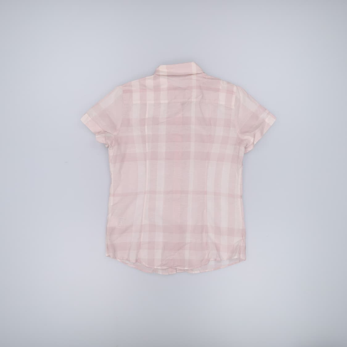 38 버버리 여성 반팔 린넨 셔츠 0323H1 상품이미지2