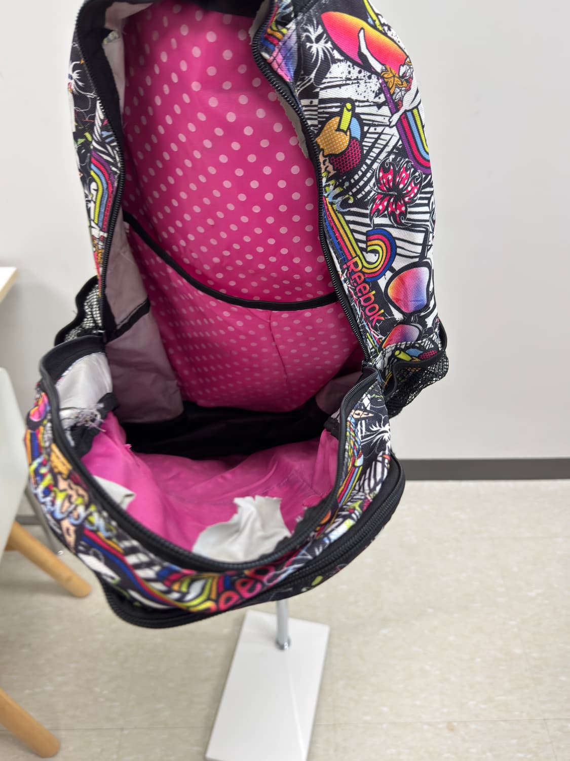 리복 클래식 알록달록 백팩 상품이미지5