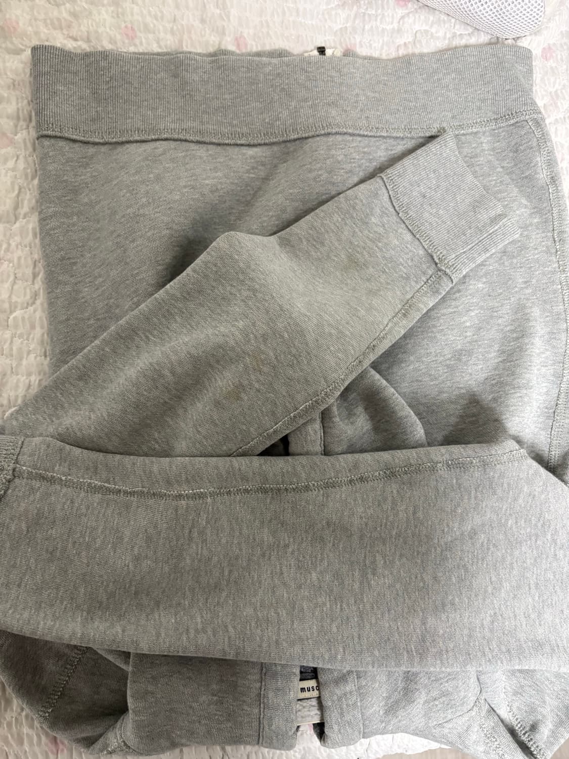 아베크롬비 그레이 후드집업 키즈 XL (여성 44-66) 상품이미지3