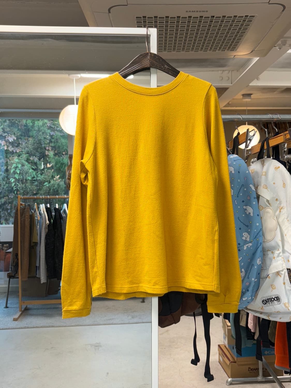 Reac 머스터드 니트 상품이미지3