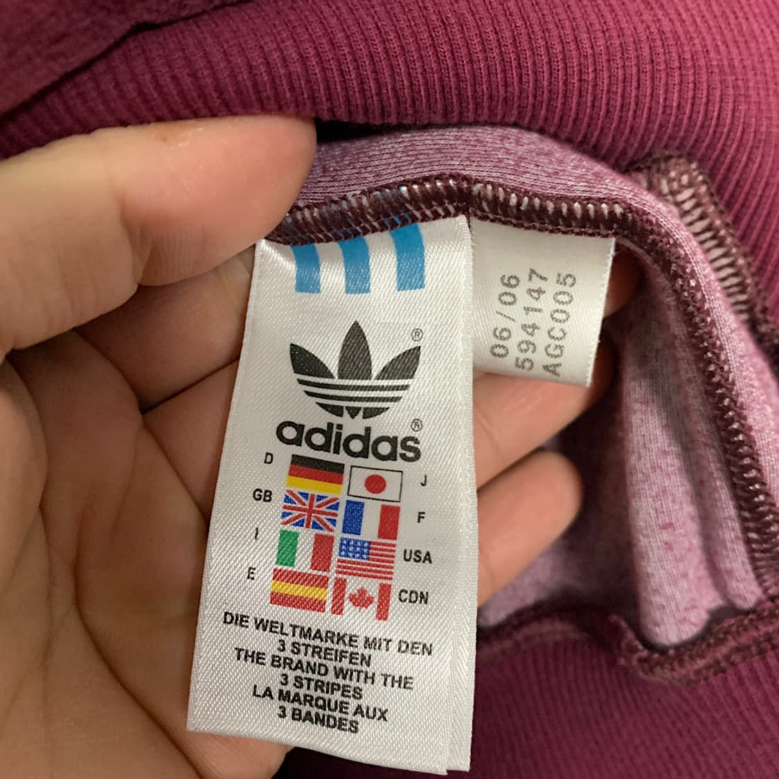 아디다스 벨벳 져지 M 상품이미지4