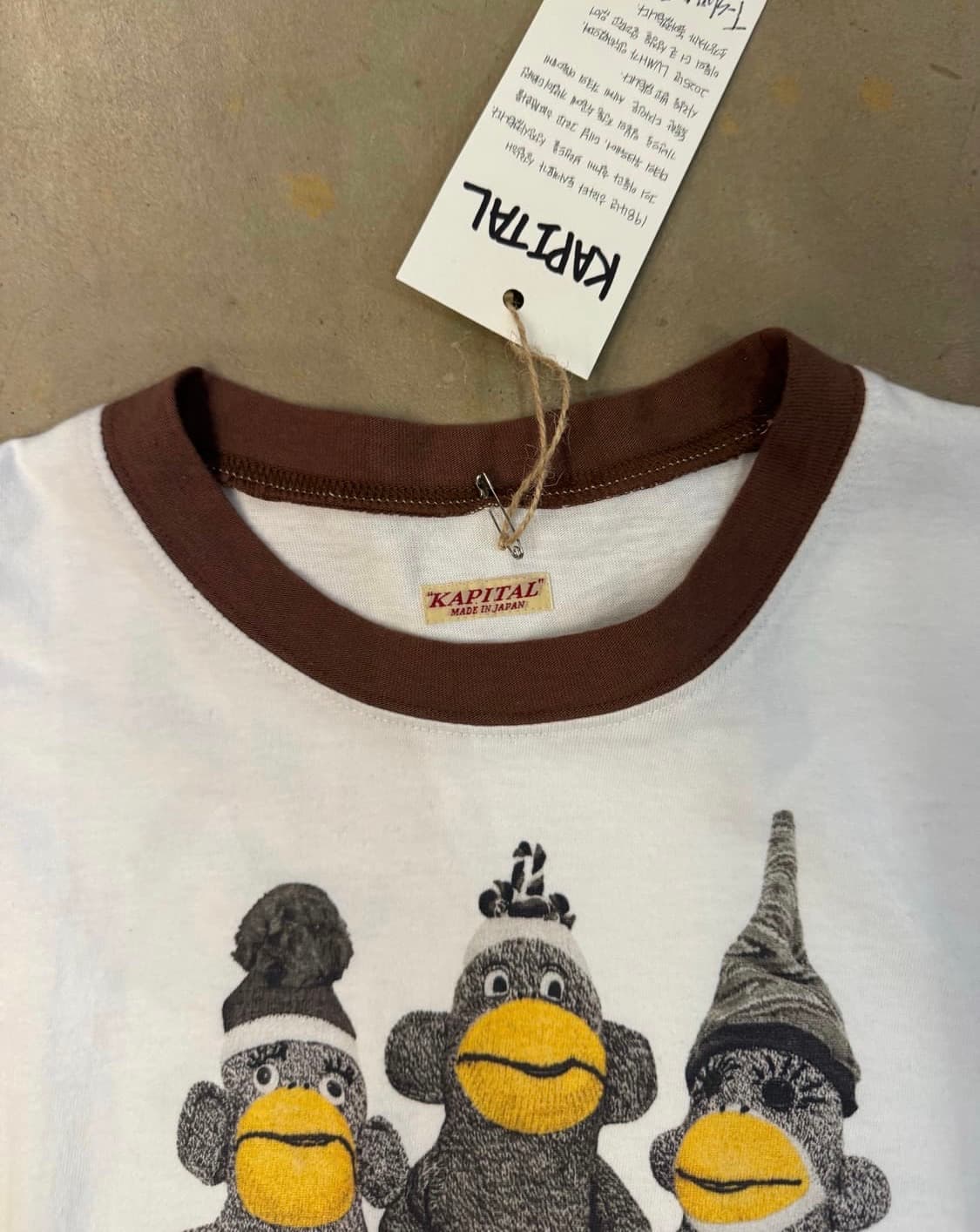 Kapital 캐피탈 원숭이 링거티 monkey amigo 상품이미지10