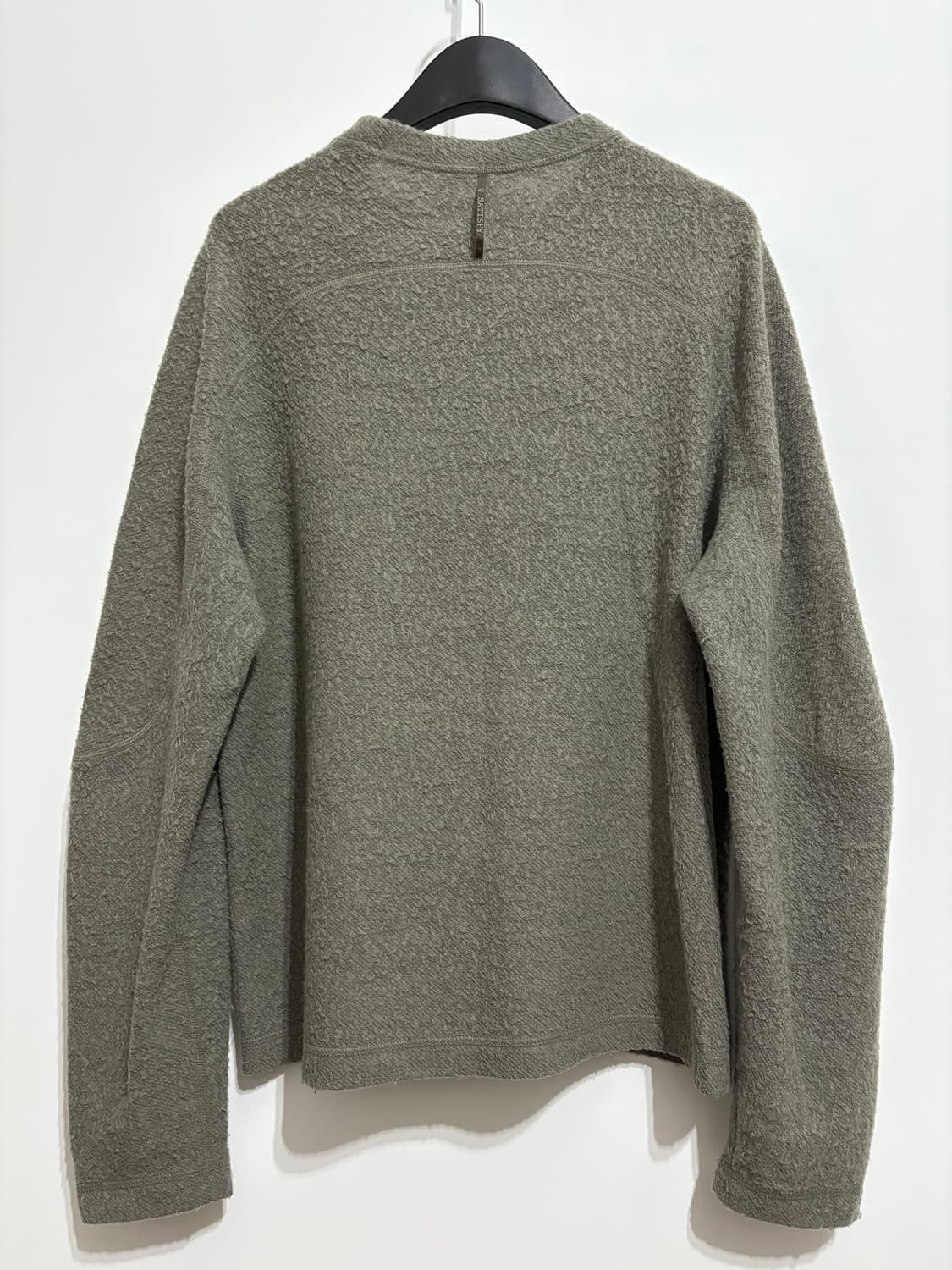 세티스파이 / 퍼즈메리노 롱 티셔츠 베티버 / S 상품이미지5