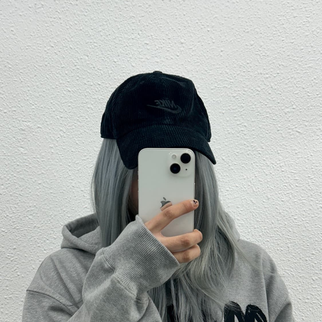 나이키 코듀로이 블랙 볼캡 상품이미지1