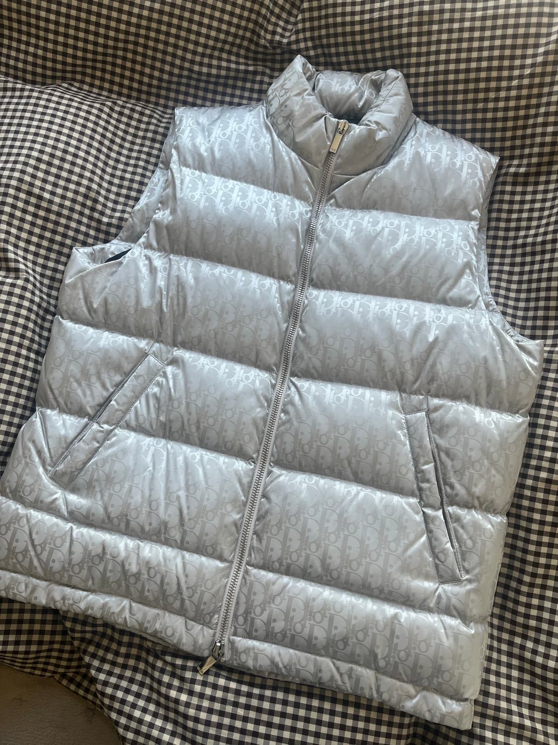 디올 / 패딩 베스트 실버컬러 / 52 상품이미지1