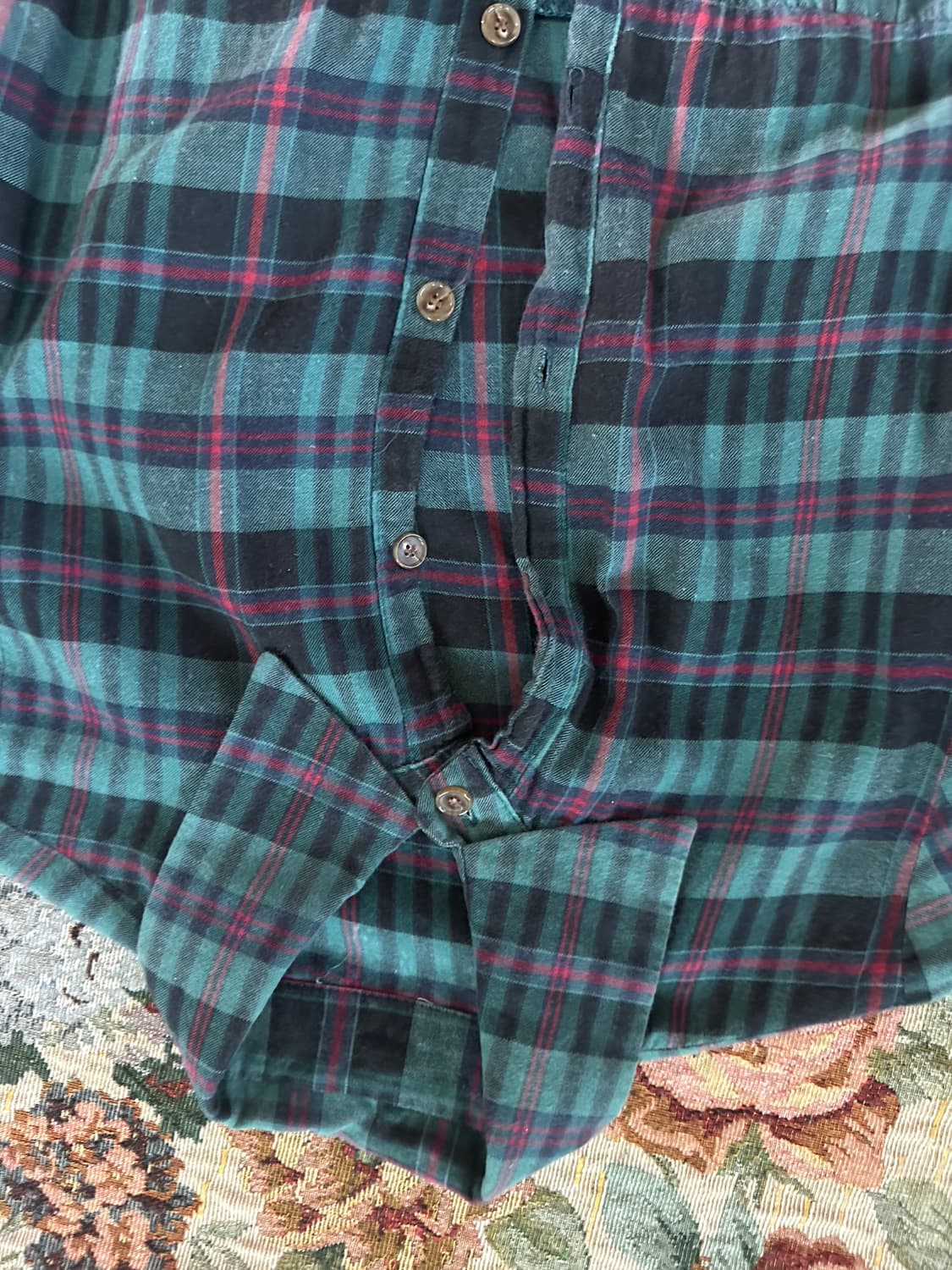 빈티지 체크 원피스 상품이미지4