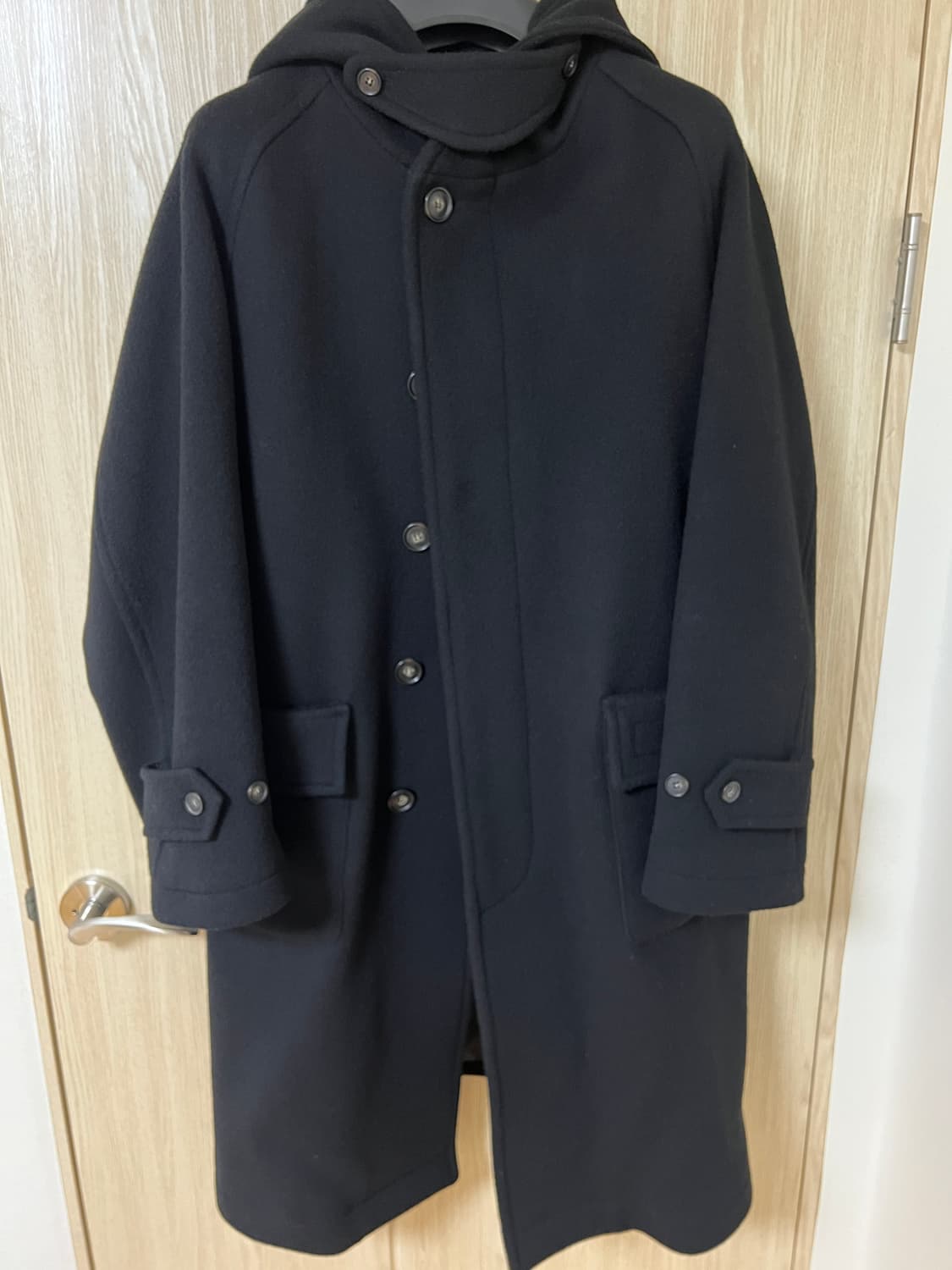 홀리선 후드코트 다크네이비 S 상품이미지4