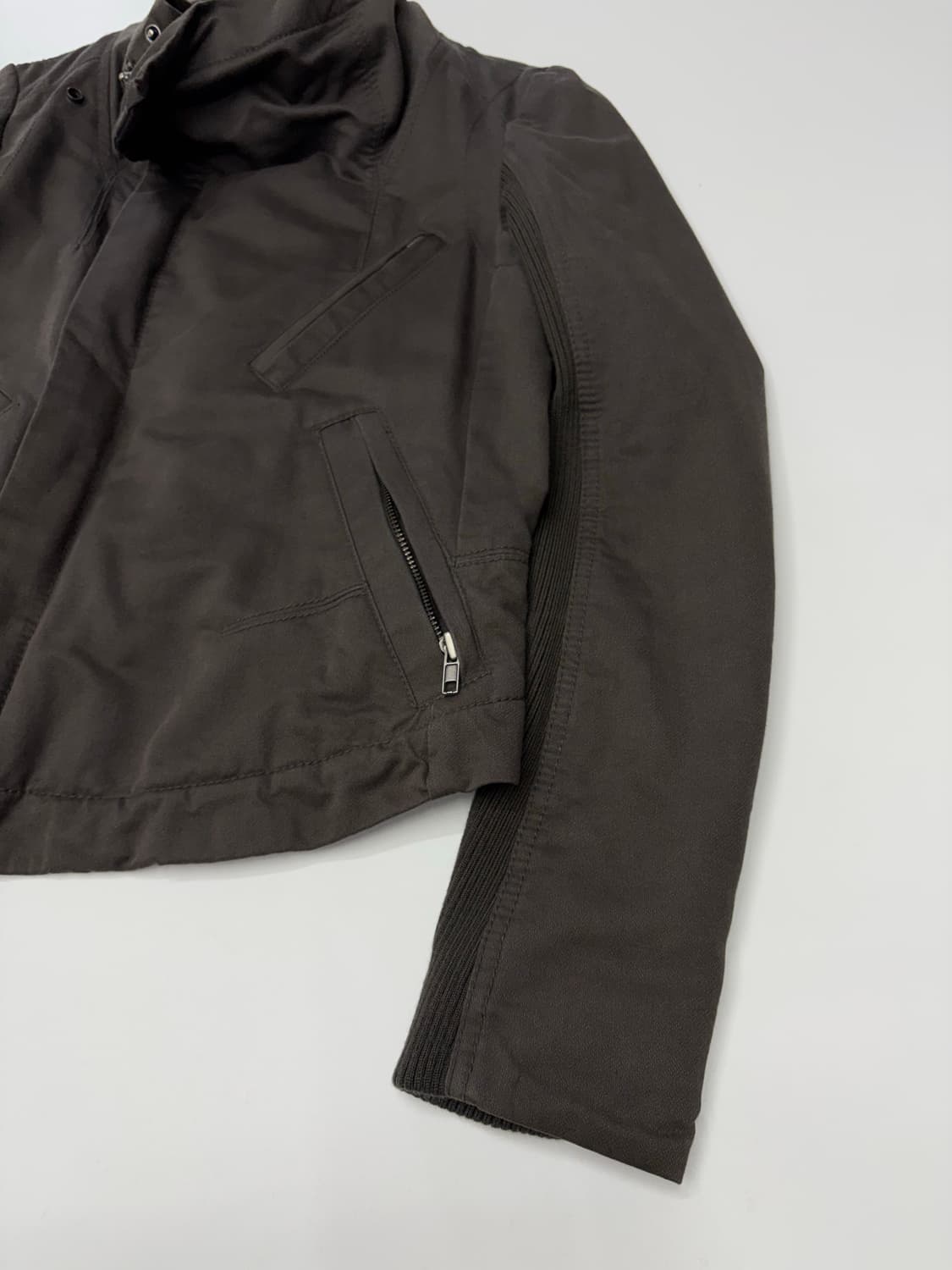 시스템 하이넥 크롭 y2k자켓 상품이미지2