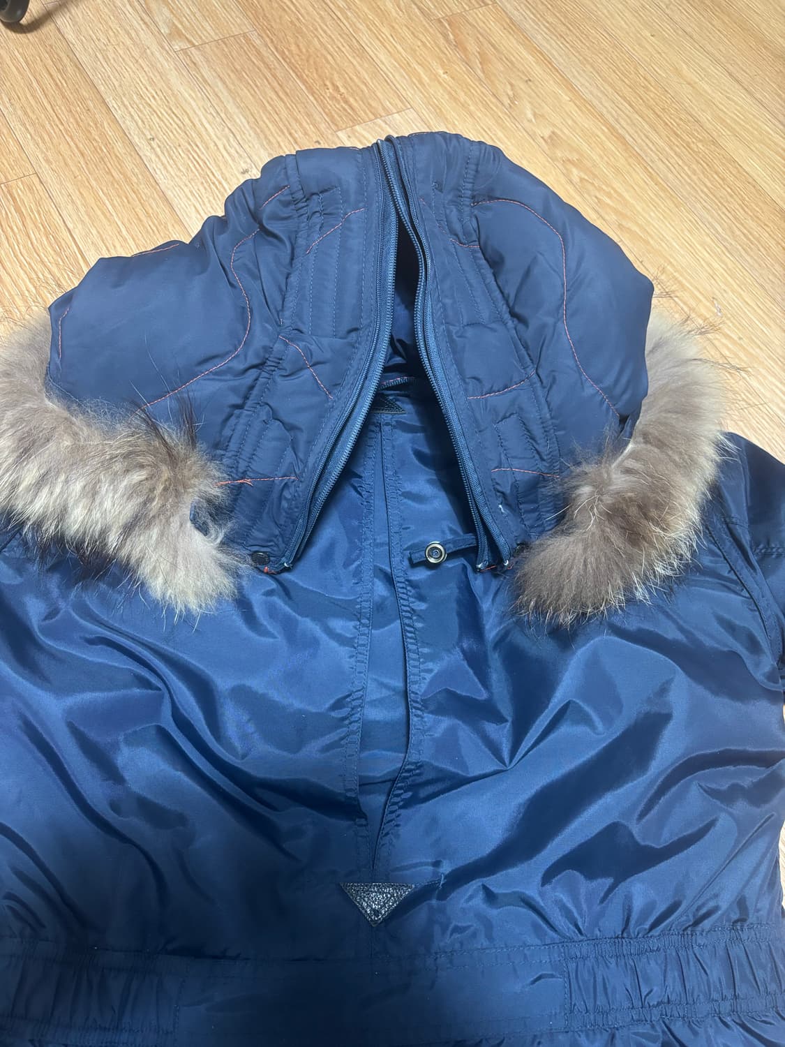 파라점퍼스 네이비 패딩 점퍼 상품이미지8