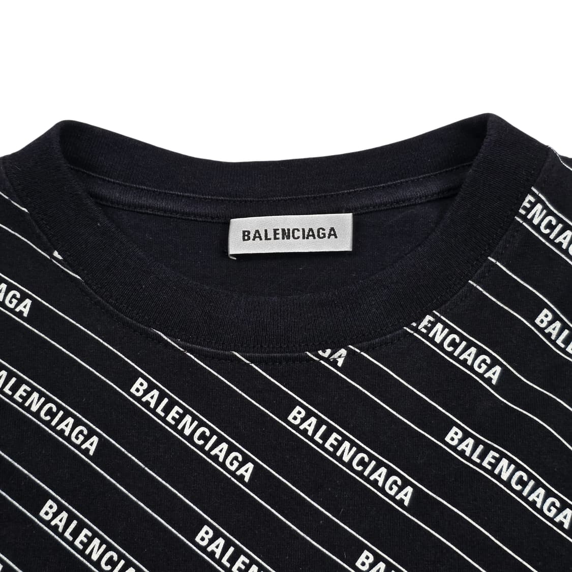 발렌시아가 여성 멀티로고 반팔 티셔츠 상품이미지4