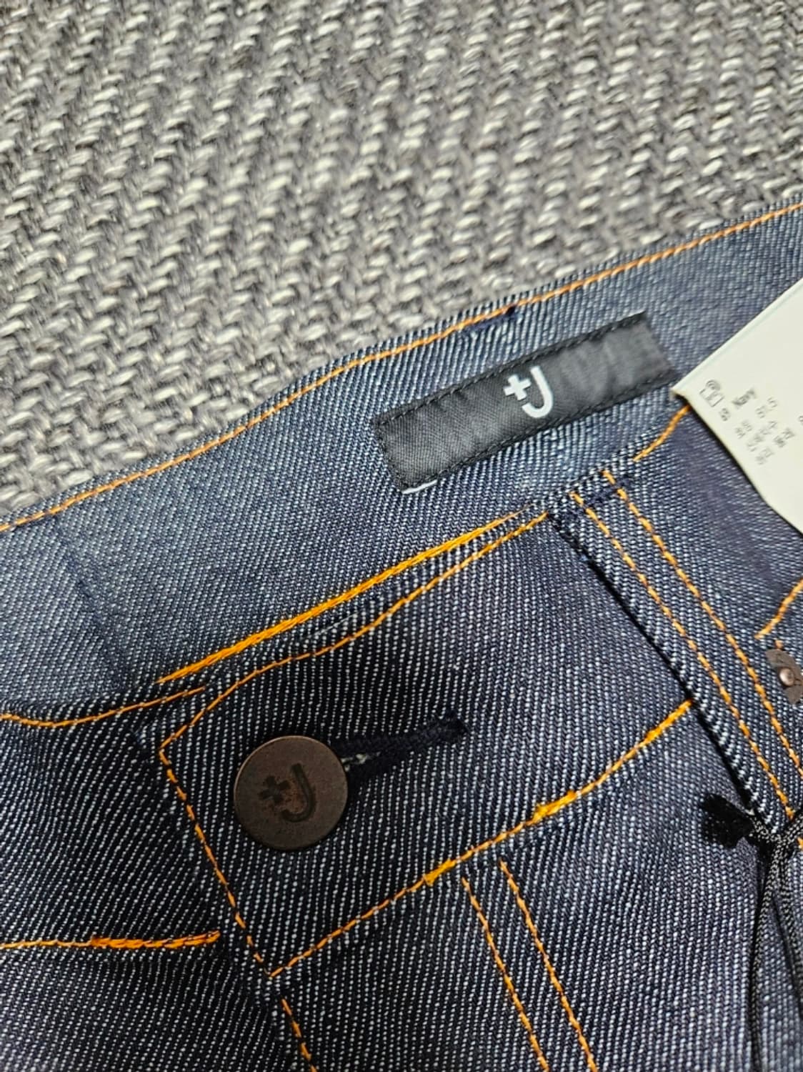 유니클로 +J 셀비지진 69네이비컬러 상품이미지3