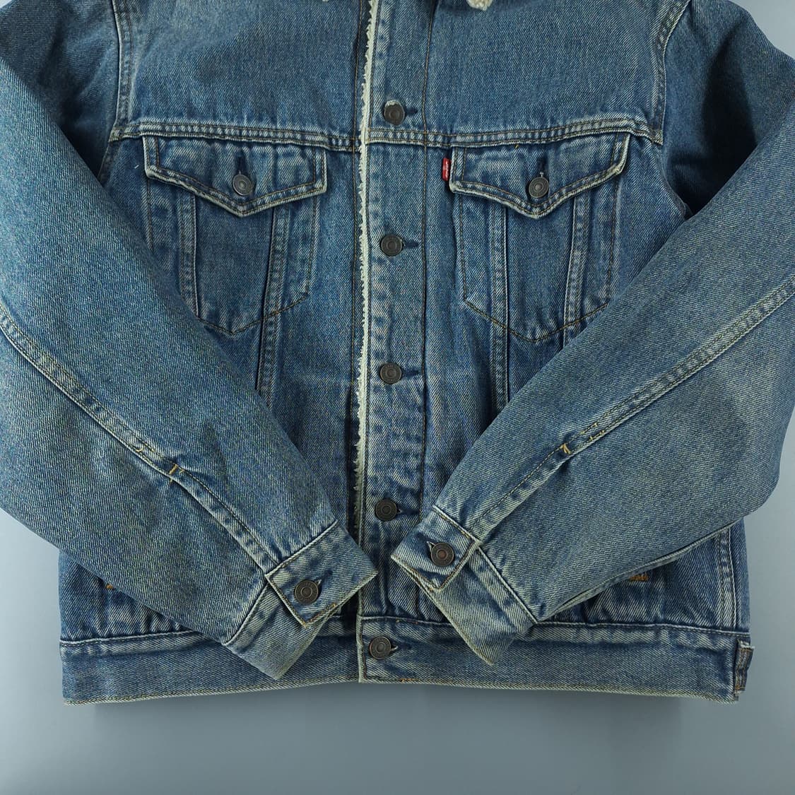 리바이스 연청 타입3 TYPE3 셰르파 쉐르파 이너플리스 데님자켓 청자켓 상품이미지5