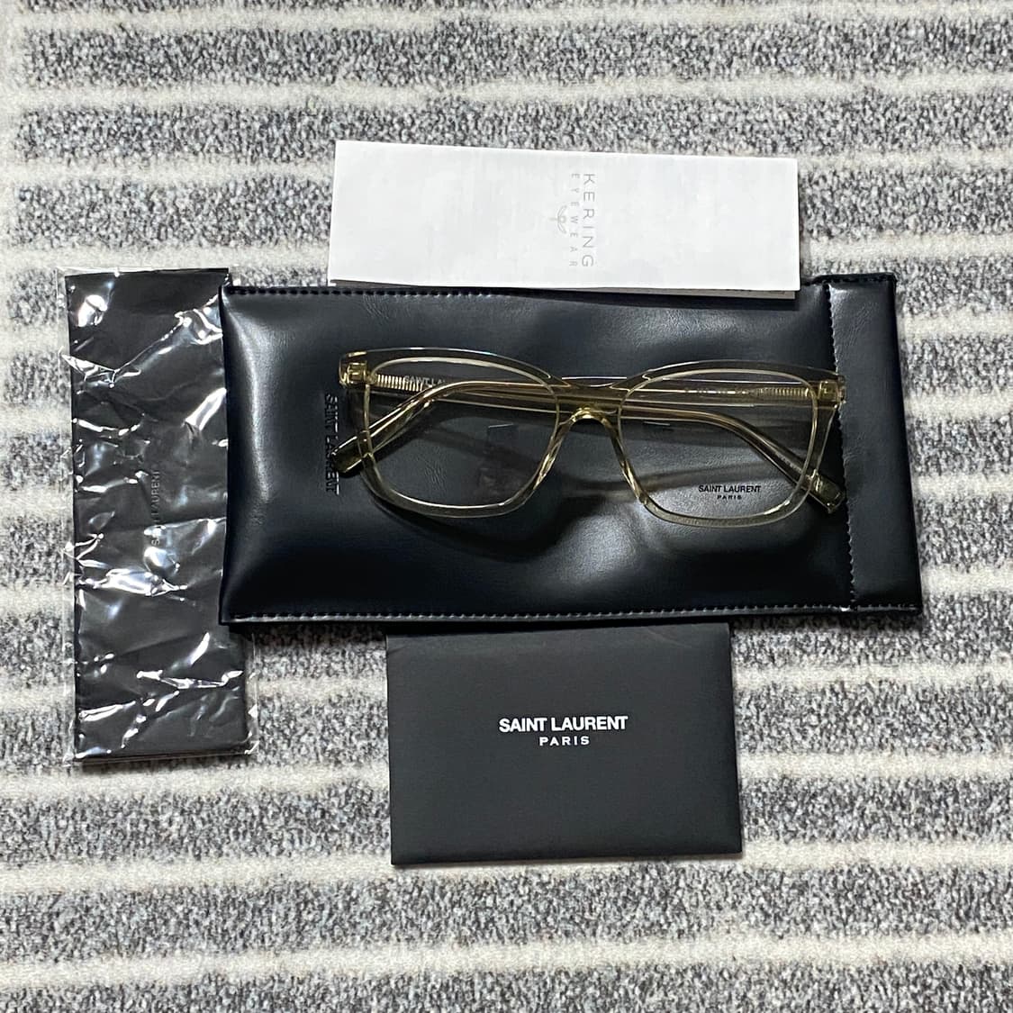 SAINT LAURENT 생로랑 반투명 SL482 안경 상품이미지8