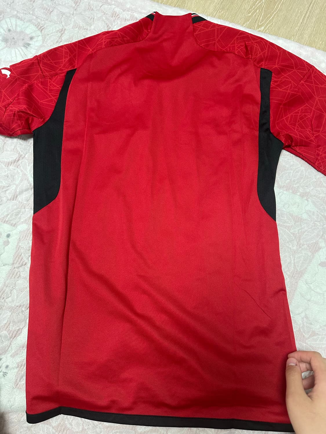 아디다스 맨체스터 유나이티드 2023/24 홈 저지 팀 컬리지에이트 레드 상품이미지2