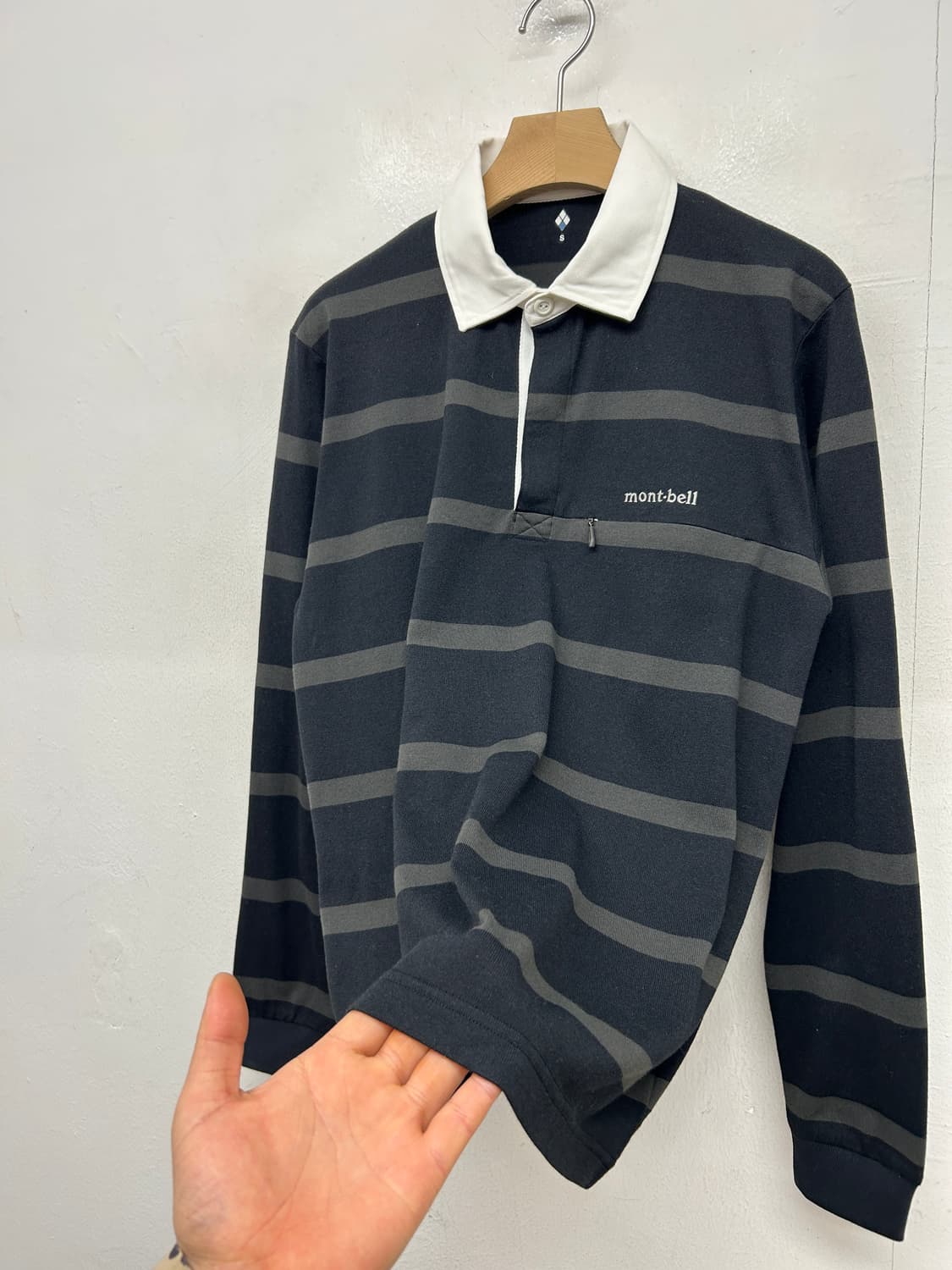 재팬 몽벨 폴로 럭비티 상품이미지2