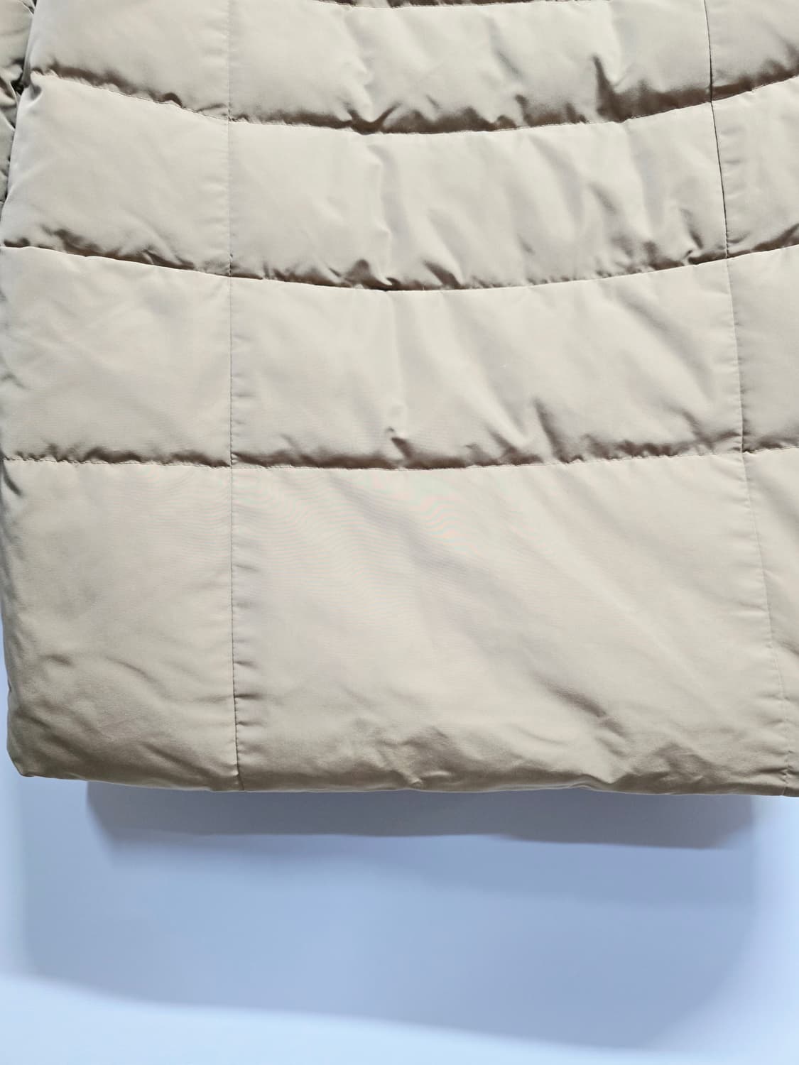 시스템 여성 덕다운패딩 코트 베이지 상품이미지7