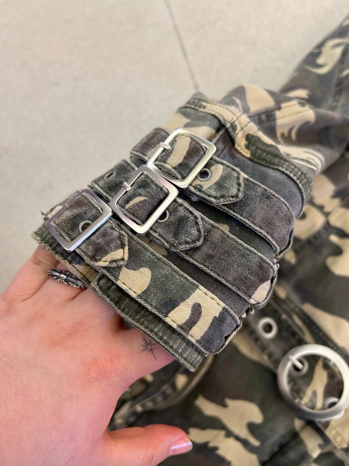 카모 포켓 원피스 상품이미지3