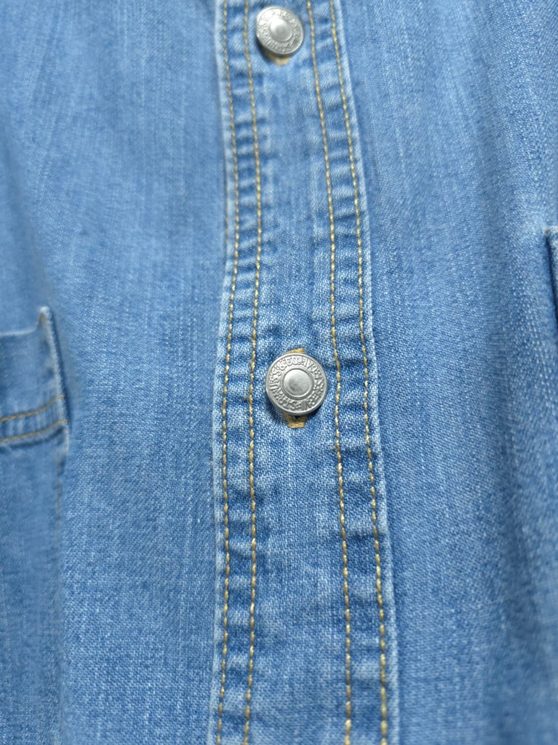 [리바이스] 남성 반팔 데님 셔츠 (95~100) 상품이미지5