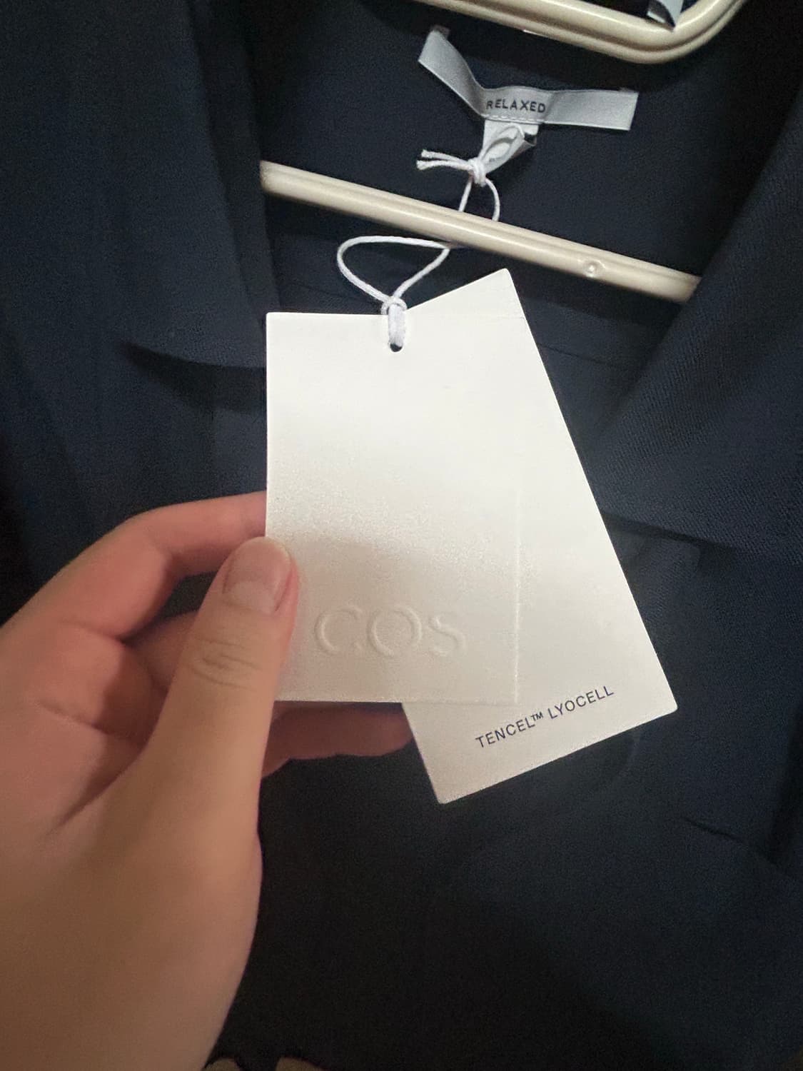 코스 릴렉스드 핏 셔츠 새상품 L 상품이미지3