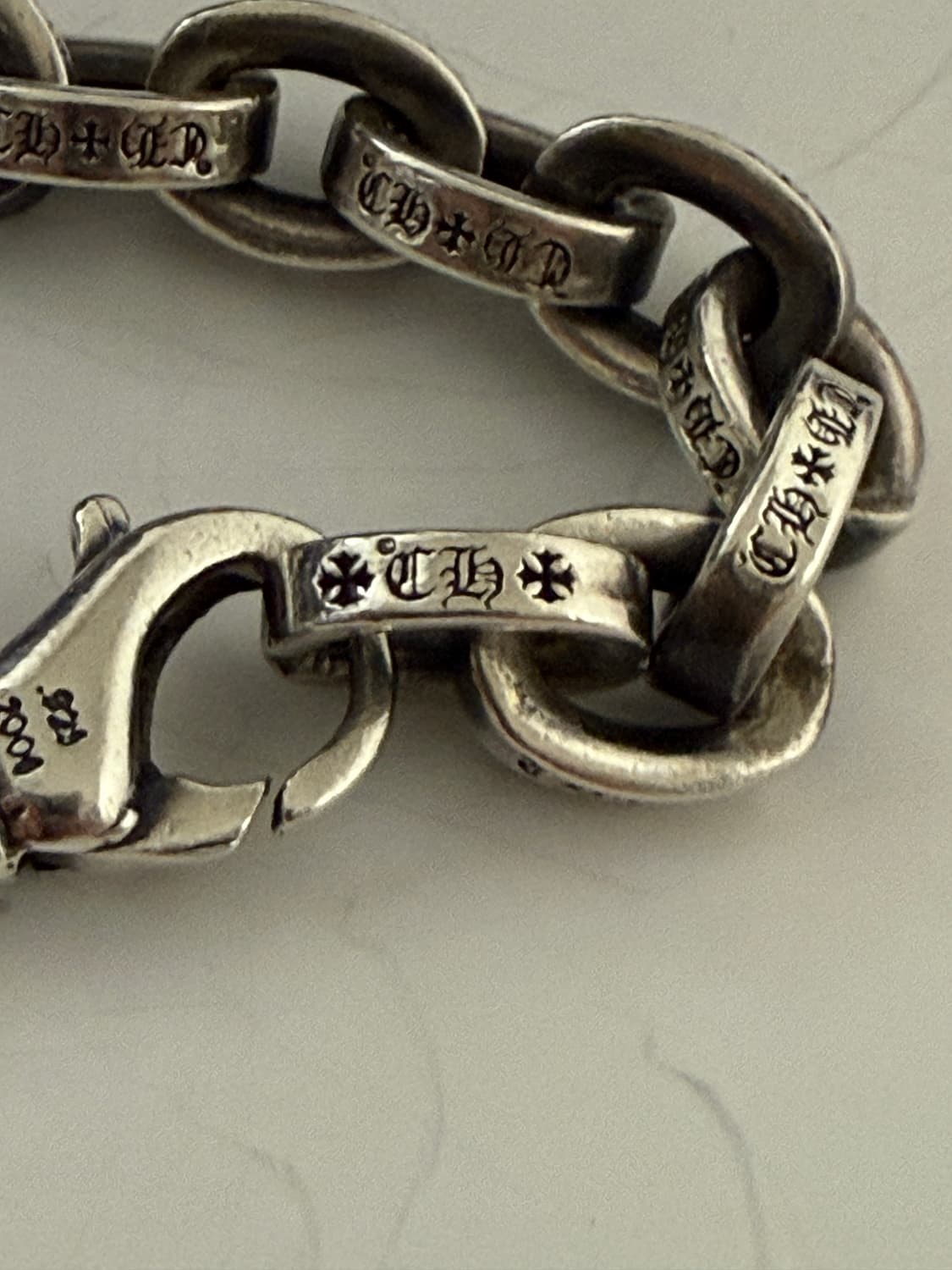 크롬하츠 라지페이퍼체인 팔찌 상품이미지7