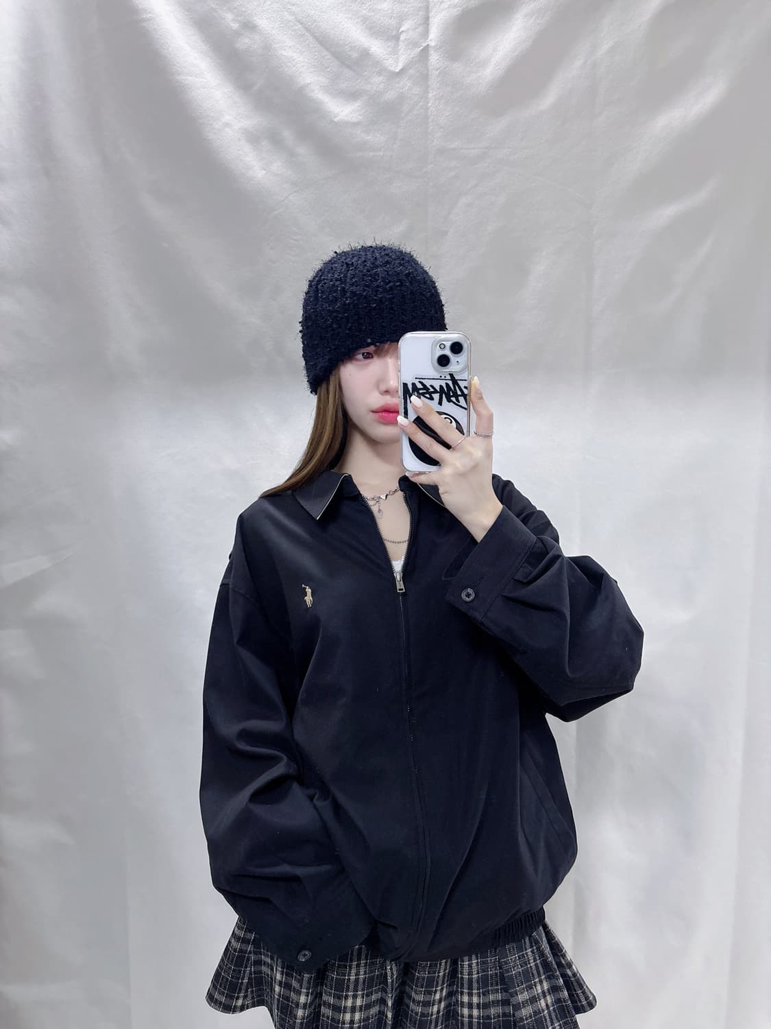 폴로 랄프로렌 블랙 포니 스윙톱 자켓  상품이미지2