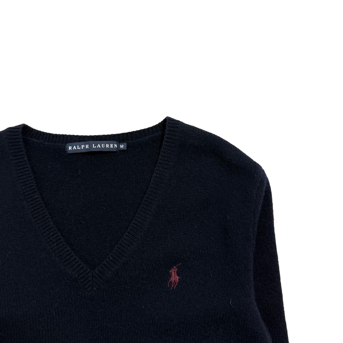 폴로 랄프로렌 캐시미어 브렌드 브이넥 니트 상품이미지4