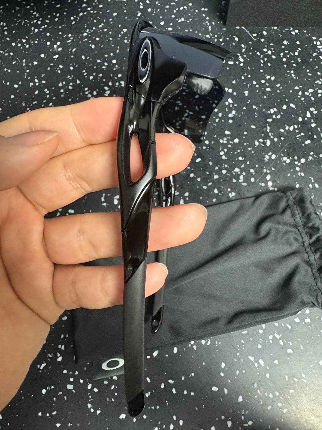 오클리 레이다락 선글라스 블랙 상품이미지4