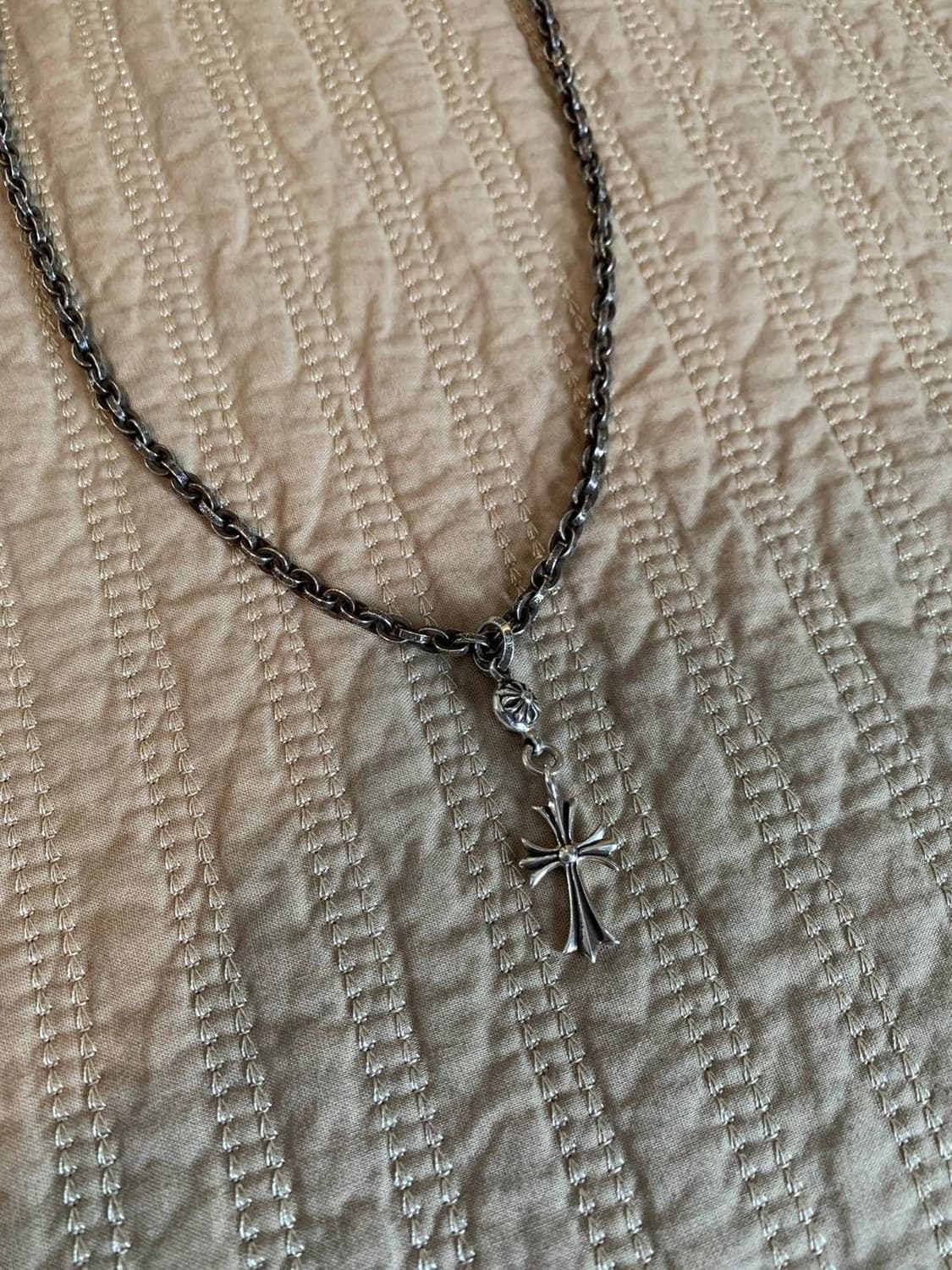 크롬하츠 스몰 페이퍼체인 24인치 / 미개봉 신품 / 펜던트XX 상품이미지1