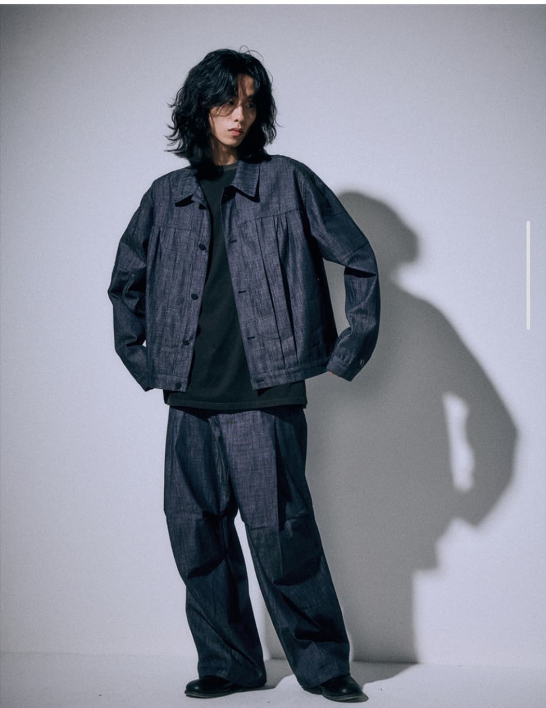 아르반 데님 셋업 약L사이즈 판매 상태최상 상품이미지3