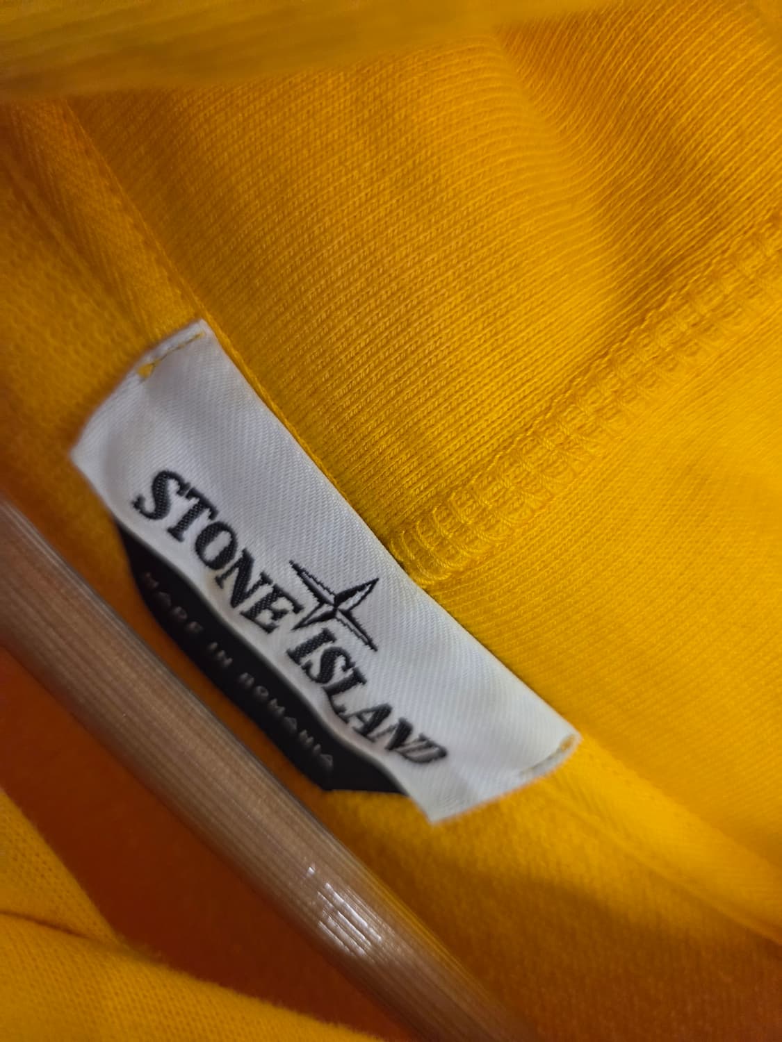 스톤아일랜드 노란색 후드티 XXL 상품이미지3