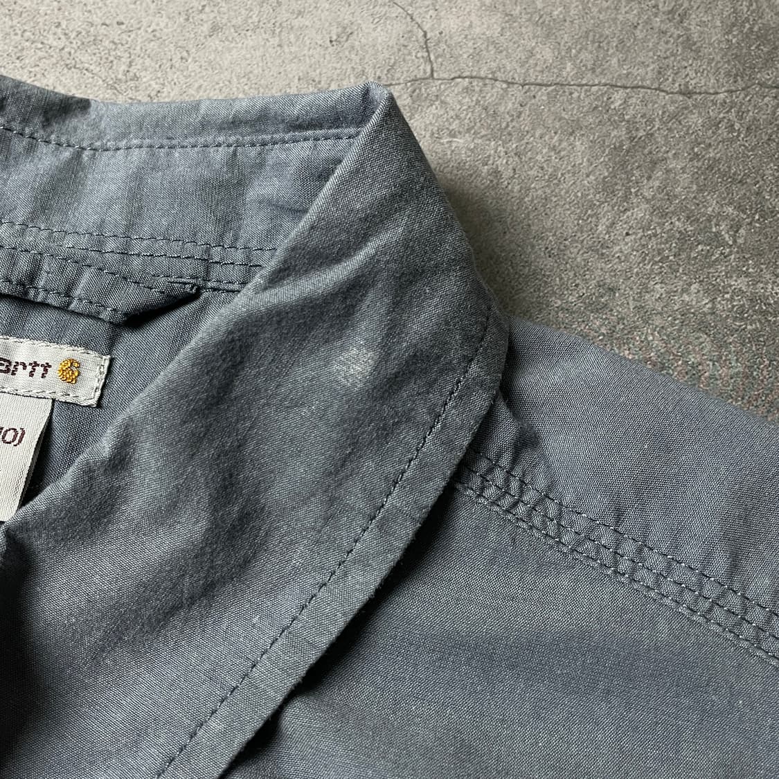CARHARTT 칼하트 블루그레이 플랩포켓 워크셔츠 A00939 상품이미지3
