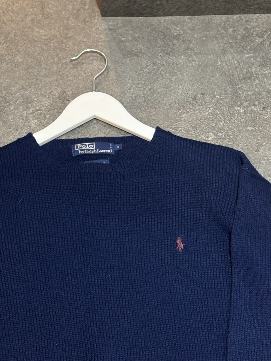 폴로 랄프로렌 니트 스웨터 네이비 S사이즈 상품이미지4