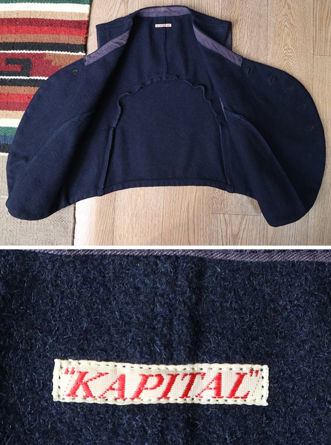 
미국판 kapital 캐피탈 wool 베스트

캐피탈의 우먼 울 베스트 상품이미지8