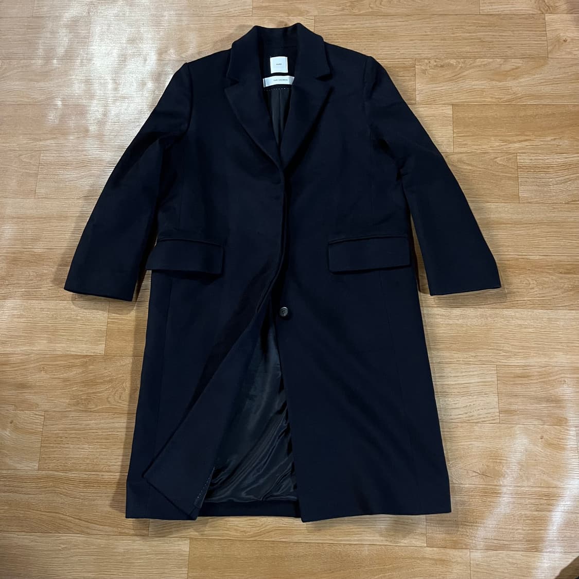 [여66-77] 구호 콜롬보 캐시미어100 코트 상품이미지1