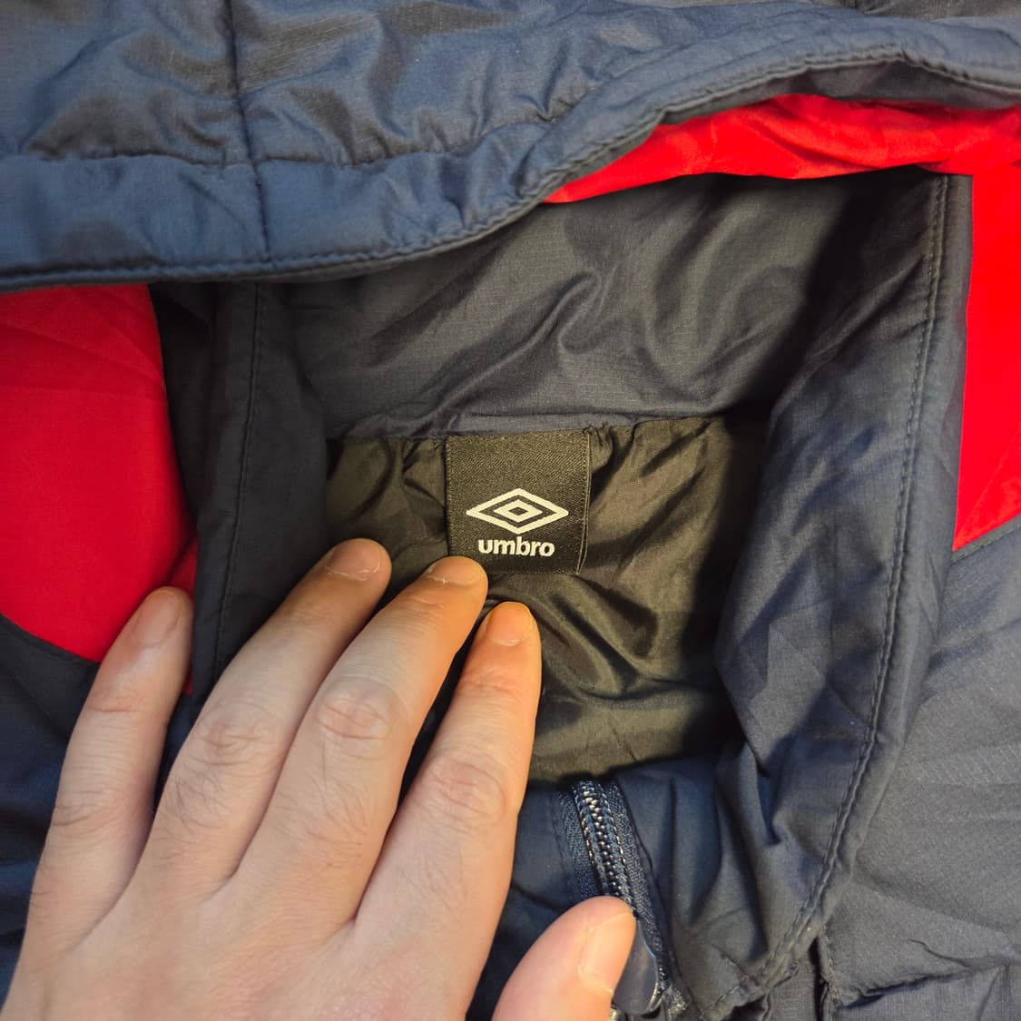 Umbro 엄브로 벤치코트 롱패딩 점퍼 L(100) 상품이미지3
