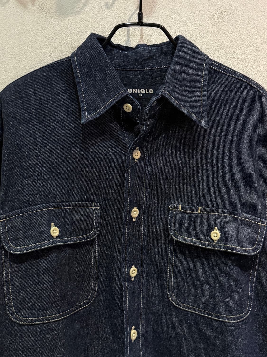 Old UNIQLO Denim Shirt 상품이미지3