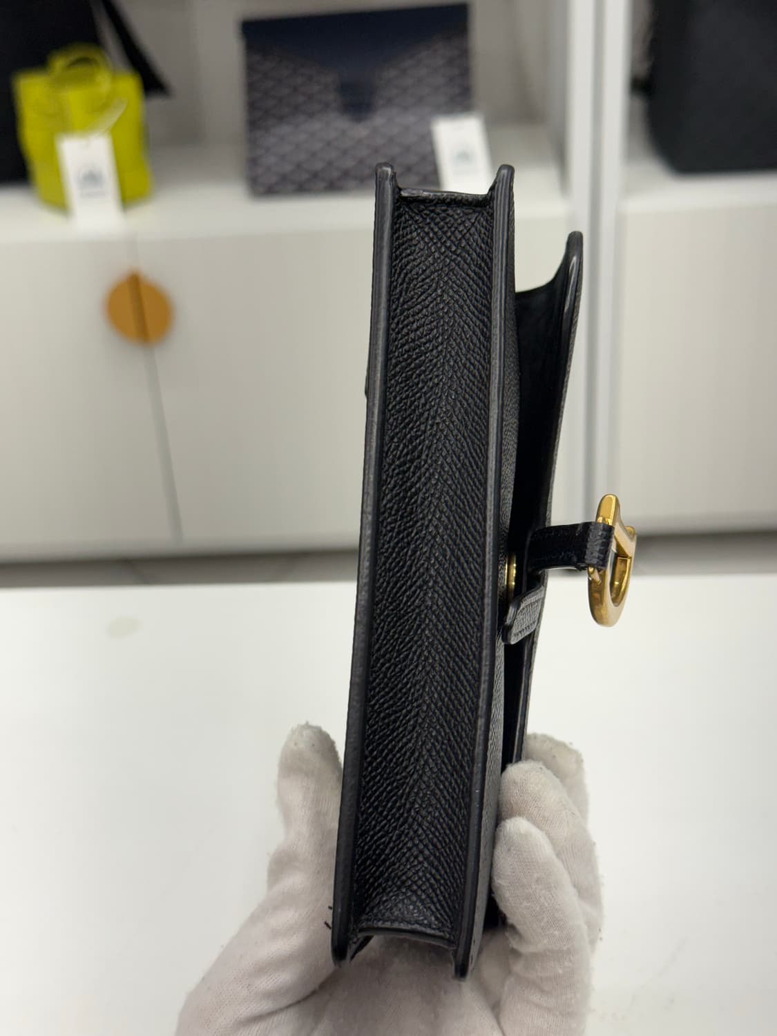 [OS] 디올 카프스킨 새들 벨트백 상품이미지5