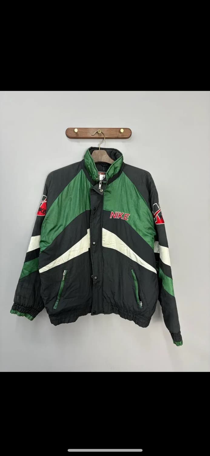 나이키 90s 슈프림 코트 빅로고 배색 점퍼 H1618 상품이미지2