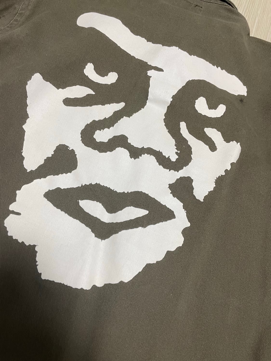 오베이 빈티지 셔츠 자켓 s판매  상품이미지5