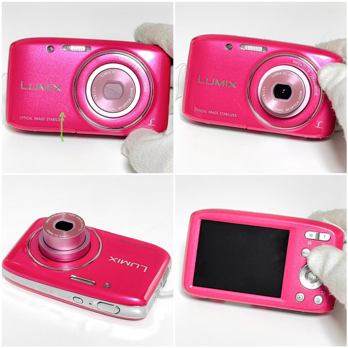 파나소닉 루믹스 S2 핑크 빈티지디카 상품이미지4