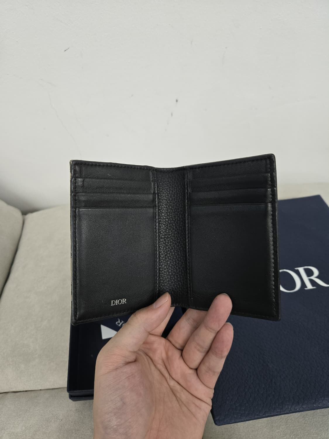 [보증서 정품]디올 오블리크 투톤 오거나이저 상품이미지5