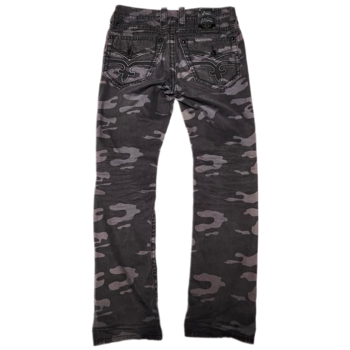 (구매글) Rock revival 락리바이벌 블랙 카모 팬츠  상품이미지1