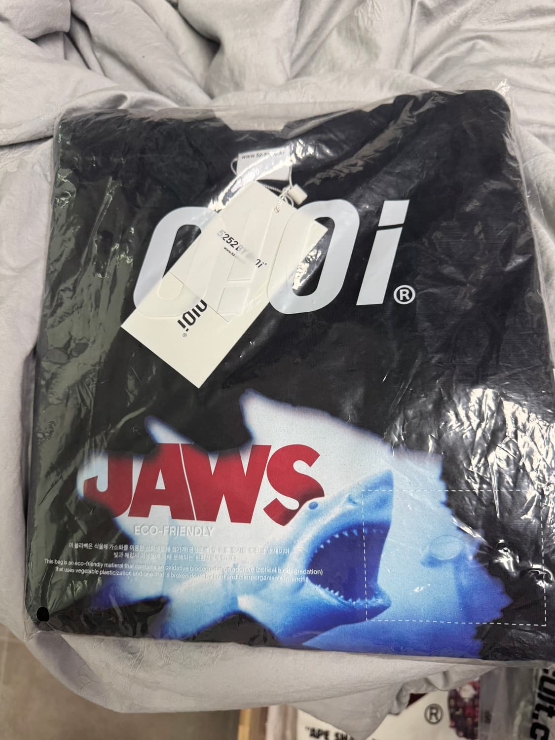 O!Oi JAWS 프린팅 반팔티 상품이미지1