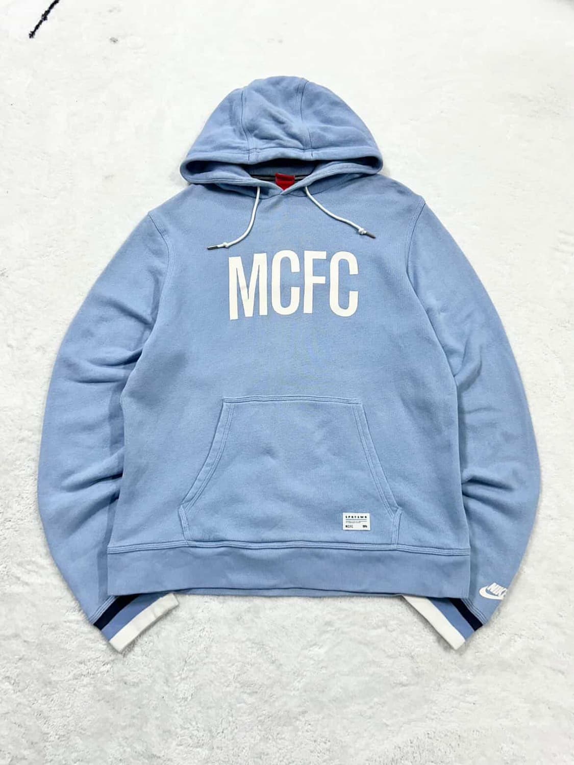 나이키 MCFC 빅로고 뮤트하늘 후드 상품이미지5