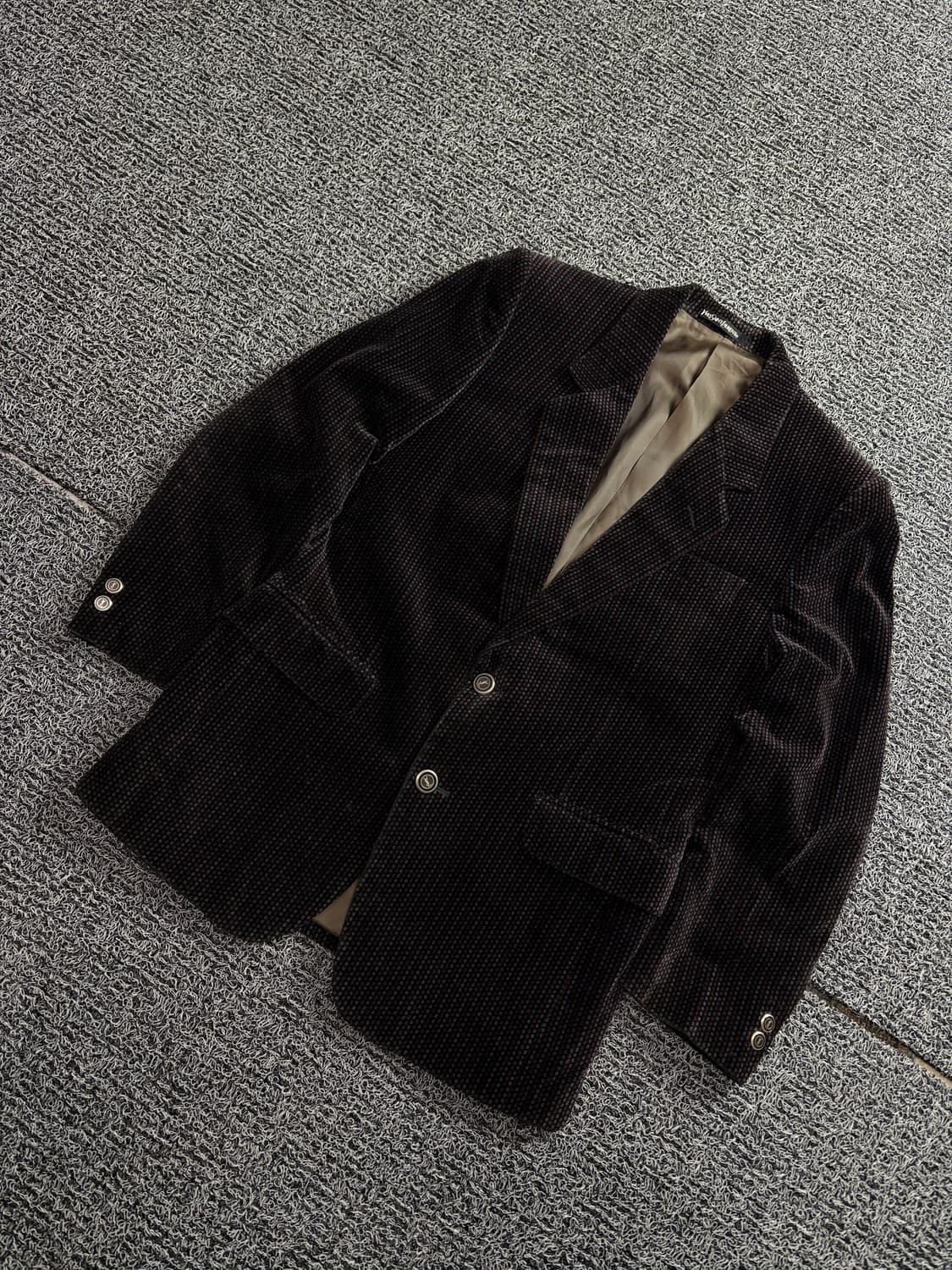 90s 입생로랑 아카이브 코듀로이 블레이저 자켓 1816 상품이미지1